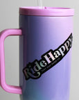 Ride Happy Holographic Sticker - Horse & Hound Tack Shop