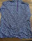 Kerrits Kids Purple Horseshoe Print Long Sleeve - XL