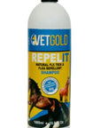 VetGold Shampoo Repel It Natural Fly, Tick & Flea Repellent 1000ml - Horse & Hound Tack Shop