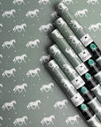 Hunt Seat Co. Winter Horse Gift Wrap - Horse & Hound Tack Shop