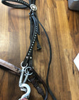 Brown Leather Headstall w/ Myler S Hackamore