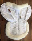 Fine Used Fleeceworks Sheepskin Half Pad
