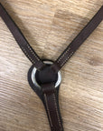 Brown Leather 3-Point Breastplate - Cob