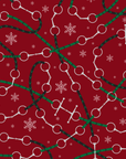 Hunt Seat Co. Bits + Reins Holiday - Equestrian Horse Gift Wrapping Paper