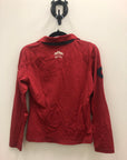 Cavallo Long Sleeve Polo Red & Navy - XXL (fits small)