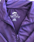 Tempo Purple Long Sleeve 1/4 Zip - S
