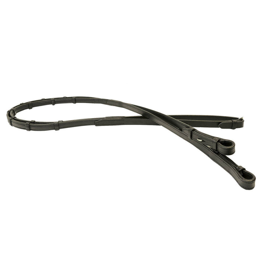 Antarès Signature Rubber Lined Leather Reins