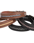 Antarès Sellier Leather Dog Collar - Horse & Hound Tack Shop