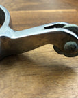 Western Comfort Medium Spurs w/ Brown Leather Weaver Spur Straps