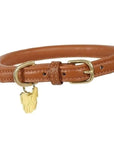 Digby & Fox Rolled Leather Dog Collar
