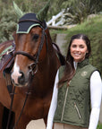 THE DEL MAR BARN VEST WITH FAUX FUR LINING - Horse & Hound Tack Shop