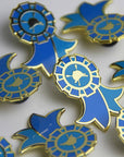 Winner Pony Pin - Equestrian Blue Ribbon Lapel Pin for Gift - Horse & Hound Tack Shop