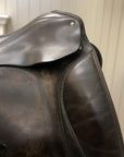 Fine Used 18” Schleese Brown Dressage Saddle & 26” Girth