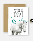 Condolences Card - Horse & Hound Tack Shop