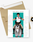 Get Well Soon Card - Horse & Hound Tack Shop