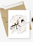 Hot Psychotic Greeting Card - Horse & Hound Tack Shop