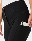 Horze Louisa Woman’s High Waisted Winter Thermo Breeches - Horse & Hound Tack Shop