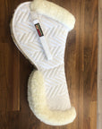 Fine Used Fleeceworks Sheepskin Half Pad