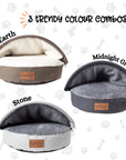 Silverline Peek-a-Boo Comfy Cave Pet Bed - Horse & Hound Tack Shop