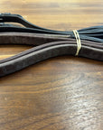 Shires Velociti Rapida Brown Rubber Reins - Full - Horse & Hound Tack Shop