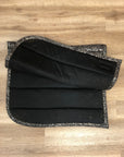ANKY Black w/ Gold Specks Dressage Pad