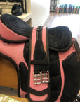 Pink Treeless Pony Saddle