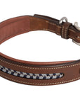 Antarès Sellier Leather Dog Collar - Horse & Hound Tack Shop