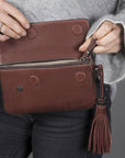 Antarès Rio Horizontal Pouch Leather Bag - Horse & Hound Tack Shop