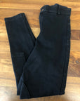 Fouganza Decathlon 100 Jr Black Breeches - Kids 12