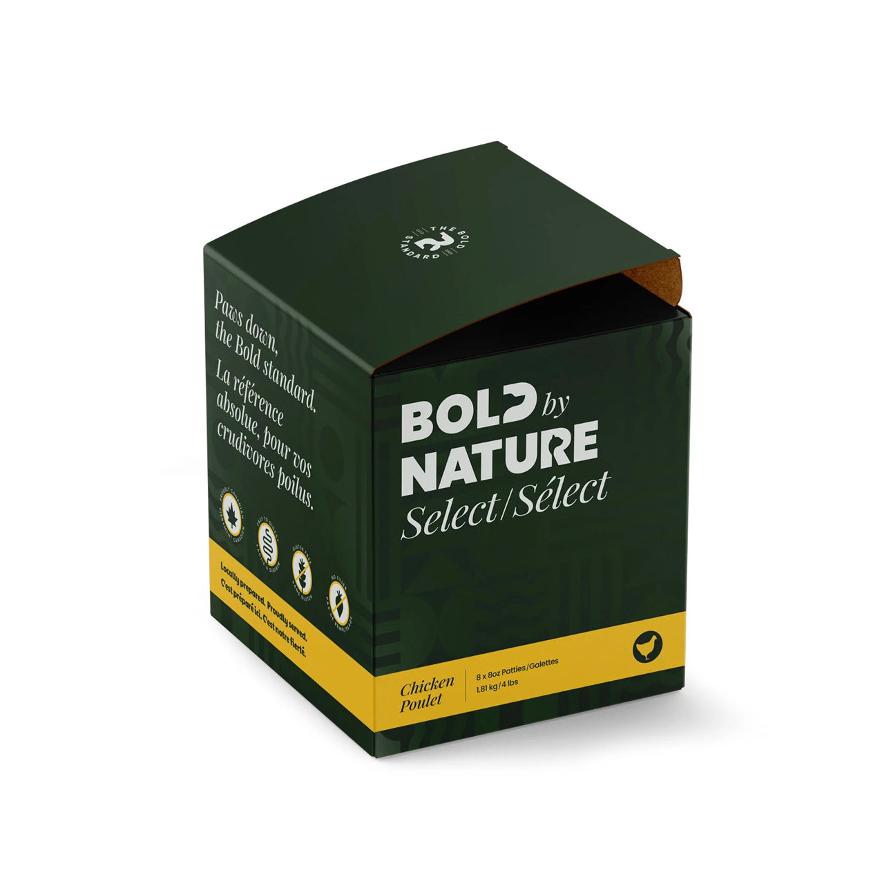 Bold By Nature Select Raw Chicken for Dogs