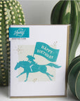 Happy Birthday Card - Howdy - Horse & Hound Tack Shop