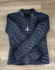 Temteq Kids Navy Puffer Jacket - L - Horse & Hound Tack Shop