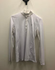 Ariat Pro Series White Long Sleeve Show Top - XS