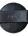 Round Rubber Curry Comb with Handle
