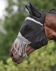 Shires Fly Guard Pro Fine Mesh Fly Mask with Ears & Nose Fringe - Horse & Hound Tack Shop
