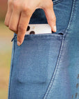 Equinavia Helena Womens Denim Full Seat Breeches - Horse & Hound Tack Shop