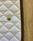 Ogilvy Jumper Profile Pad (White/Brown Binding) - Horse & Hound Tack Shop