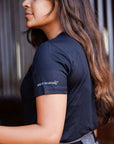 Anatomeq “Here for the Horses” Crewneck Tee