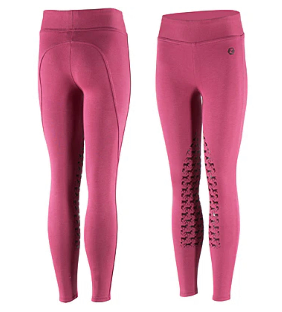 Horze Active Junior Silicone Horse Grip Tights - Horse & Hound Tack Shop