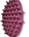 Oval Rubber Massage Curry with Handle