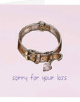 Dog’s Collar Sympathy Card - Horse & Hound Tack Shop
