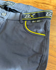 Fine Used B Vertigo Breech Navy/Yellow - Horse & Hound Tack Shop