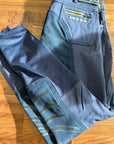 Fine Used B Vertigo Breech Navy/Yellow - Horse & Hound Tack Shop