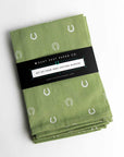 Lucky Olive Napkins - Set of Four Equestrian Table Decor - Horse & Hound Tack Shop