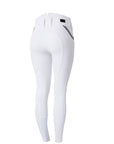 Horze Della Woman’s High Waisted Knee Patch Breeches