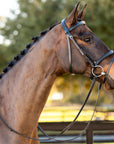 Horze Saga Removable Flash Bridle - Horse & Hound Tack Shop
