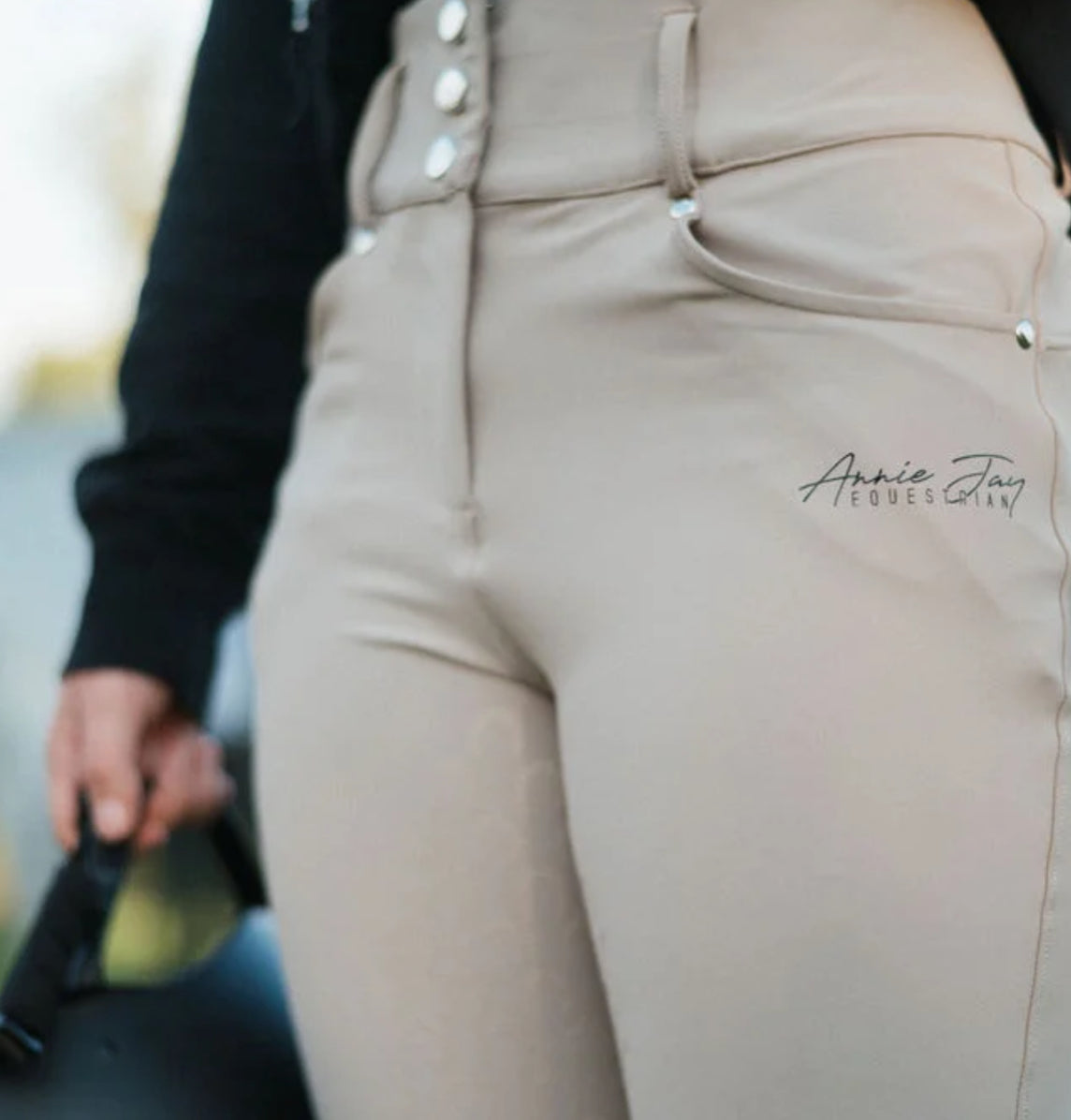 Annie Jay Stephanie High Waisted Full Seat Breeches