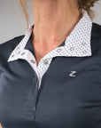 Horze Blaire Women's Short-Sleeved Functional Show Shirt - Horse & Hound Tack Shop