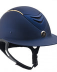 One K™ Defender AVANCE Rose Gold Stripe Helmet with Wide Brim - Horse & Hound Tack Shop