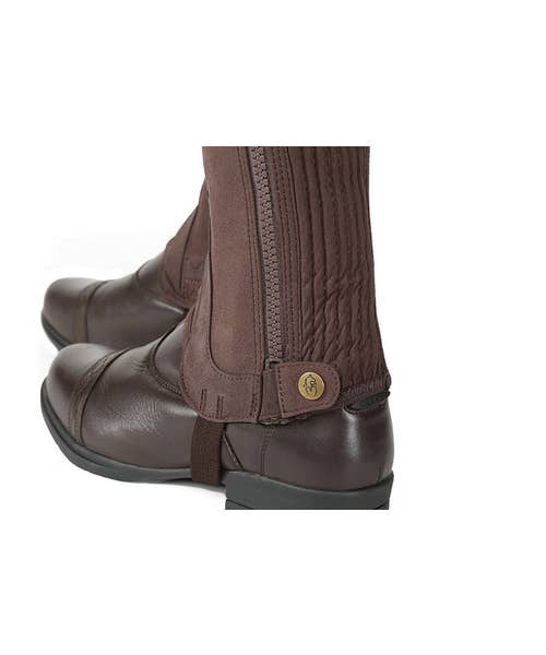 Shires Moretta Adults Suede Half Chaps - Horse & Hound Tack Shop